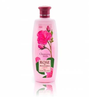 Reinigende Gesichtsmilch mit Rosenwasser - Rose of Bulgaria 330 ml