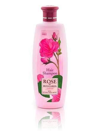 Shampoo mit Rosenwasser für alle Haartypen 330 ml
