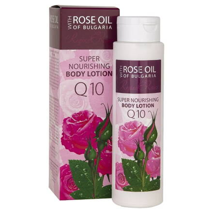 Nährende Körpermilch mit Q10 und Rosenöl 250 ml